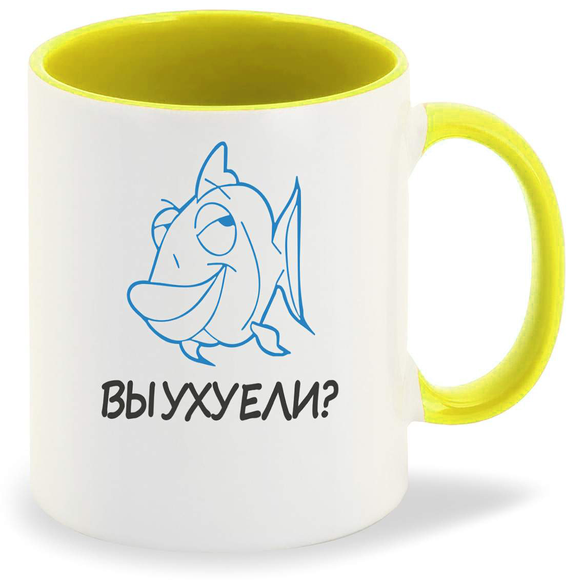 

Кружка CoolPodarok Вы ухуели (Рыба)