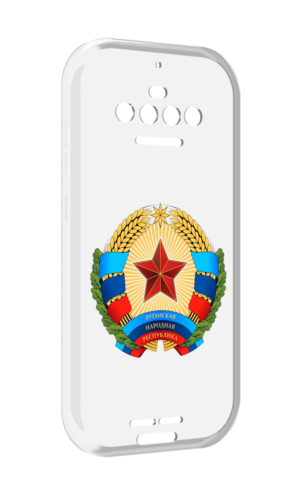 

Чехол MyPads герб-ЛНР для Oukitel F150 R2022, Прозрачный, Tocco