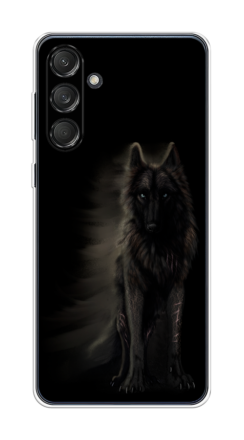 

Чехол на Samsung Galaxy M55 "Туманный волк", Черный, 2109650-1