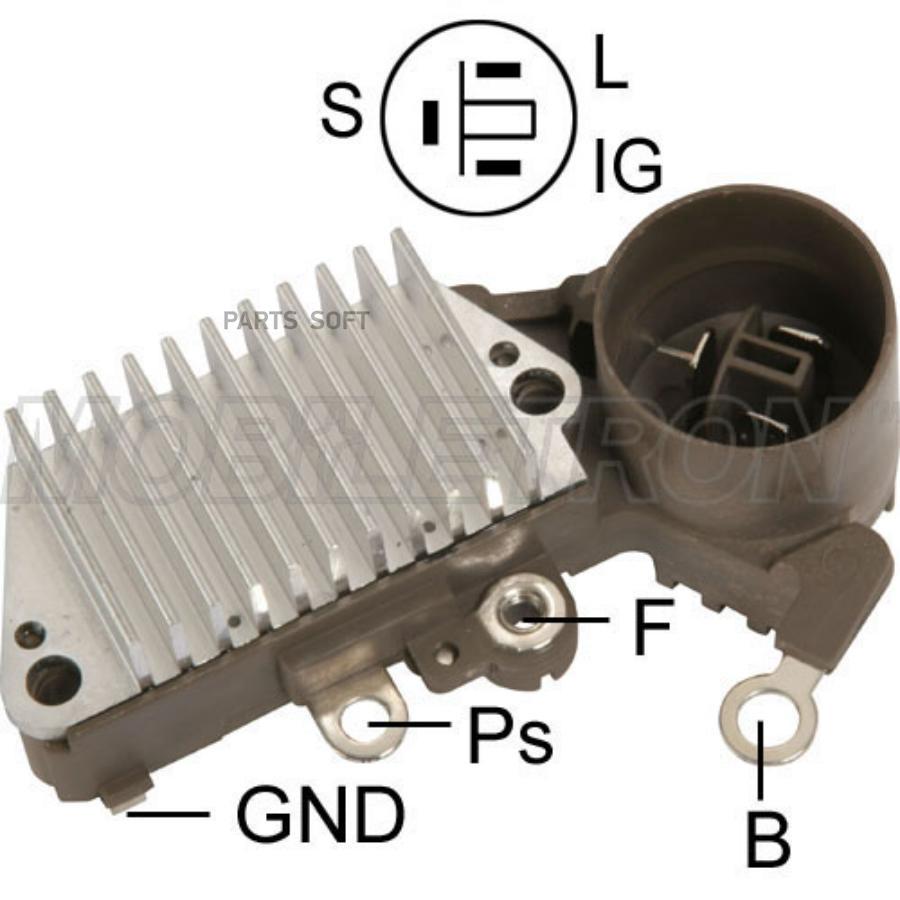 

Реле-регулятор генератора NIPPONDENSO 14.6V 1260001260\IN438\YR-643\135731 \TOYOTA: CELICA