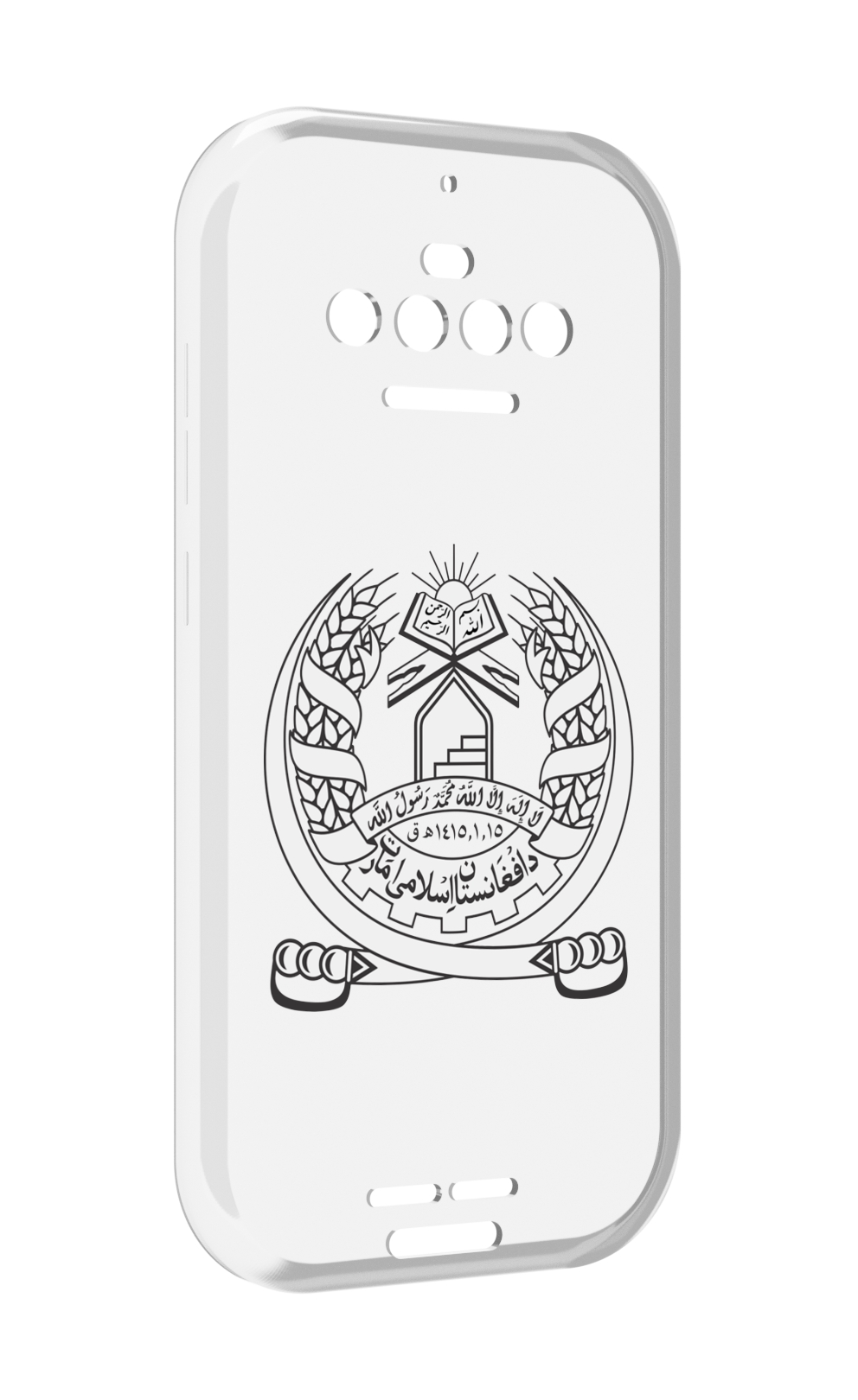 

Чехол MyPads герб-афганистан для Oukitel F150 R2022, Прозрачный, Tocco