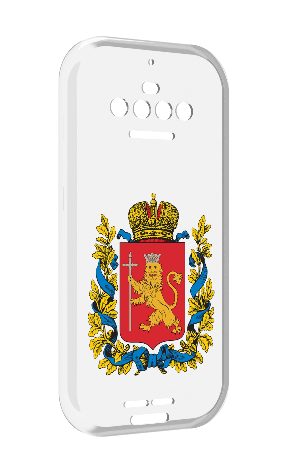 

Чехол MyPads герб-владимирская-область для Oukitel F150 R2022, Прозрачный, Tocco