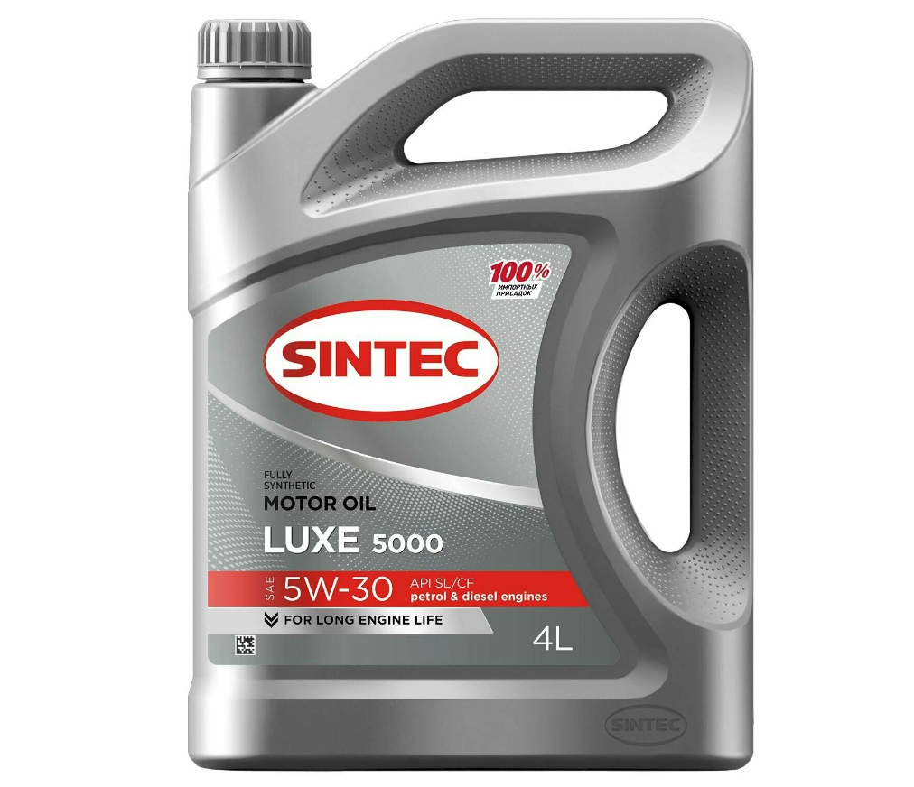 

Моторное масло SINTEC полусинтетическое Luxe 5000 5W30 Sn Gf-5 5л