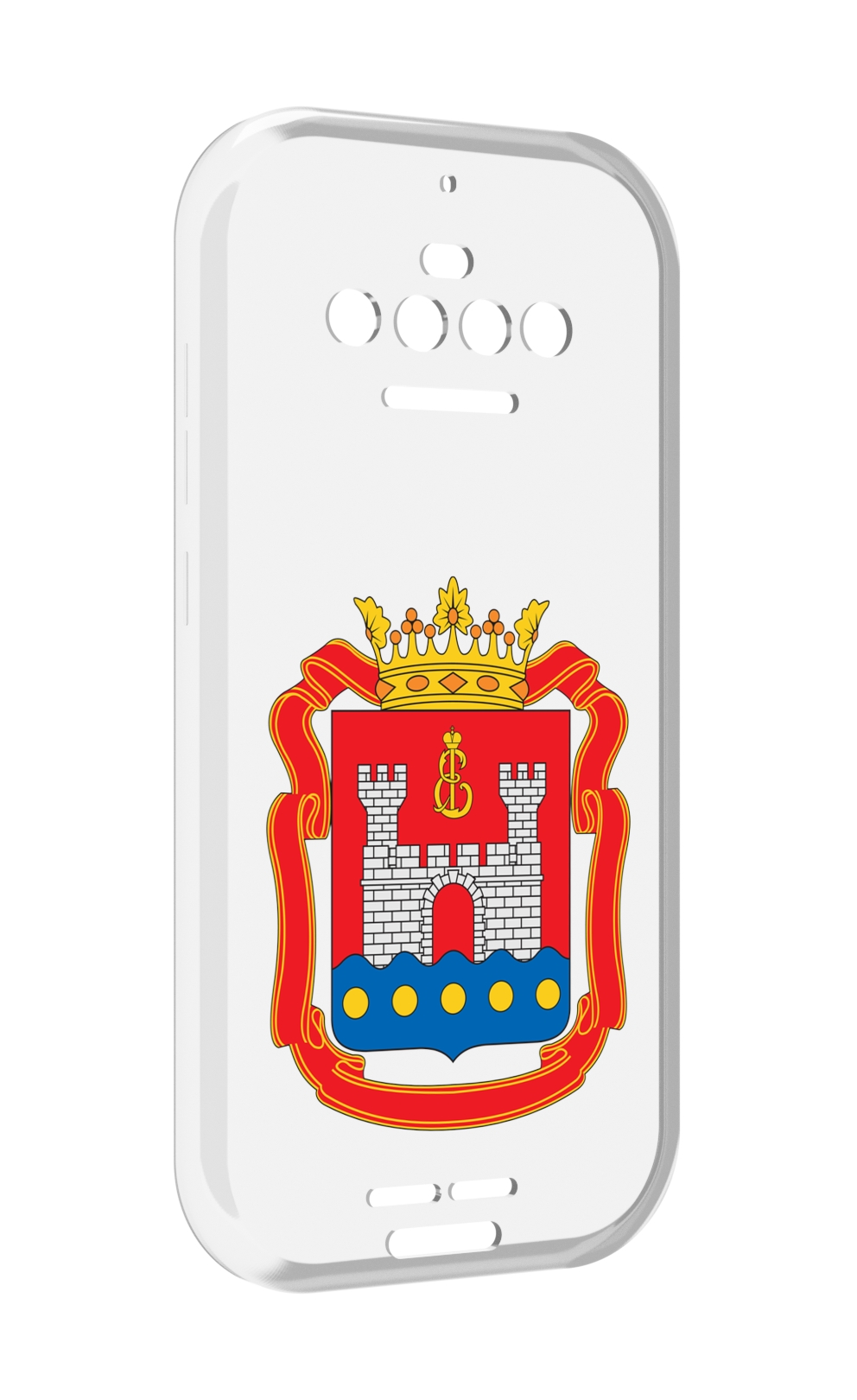 

Чехол MyPads герб-калининградская-область для Oukitel F150 R2022, Прозрачный, Tocco