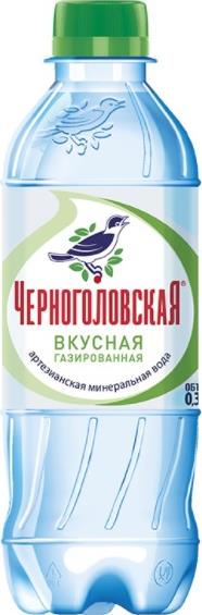 Вода питьевая минеральная Черноголовская среднегазированная столовая 0,33 л