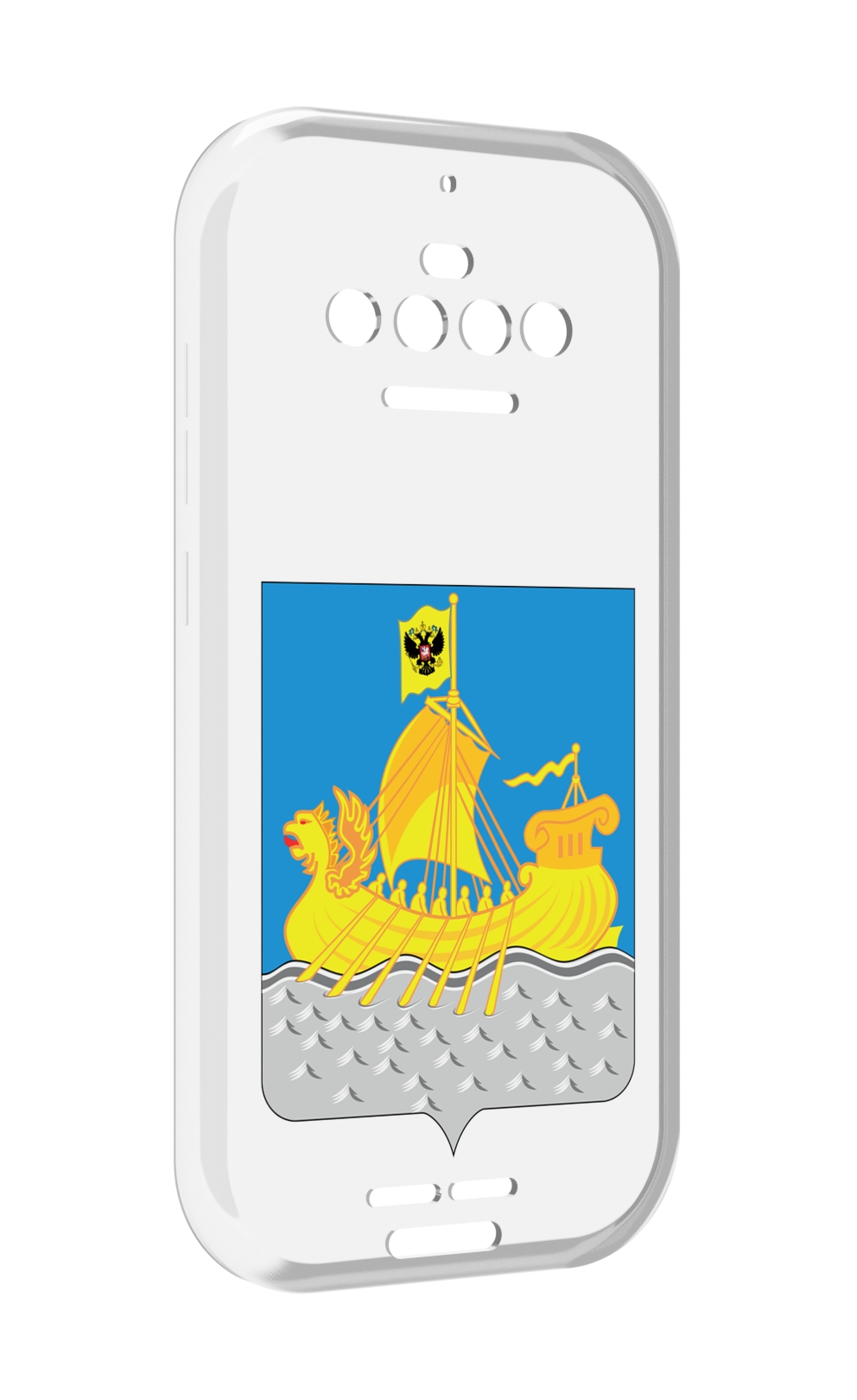 

Чехол MyPads герб-косромская-область для Oukitel F150 R2022, Прозрачный, Tocco