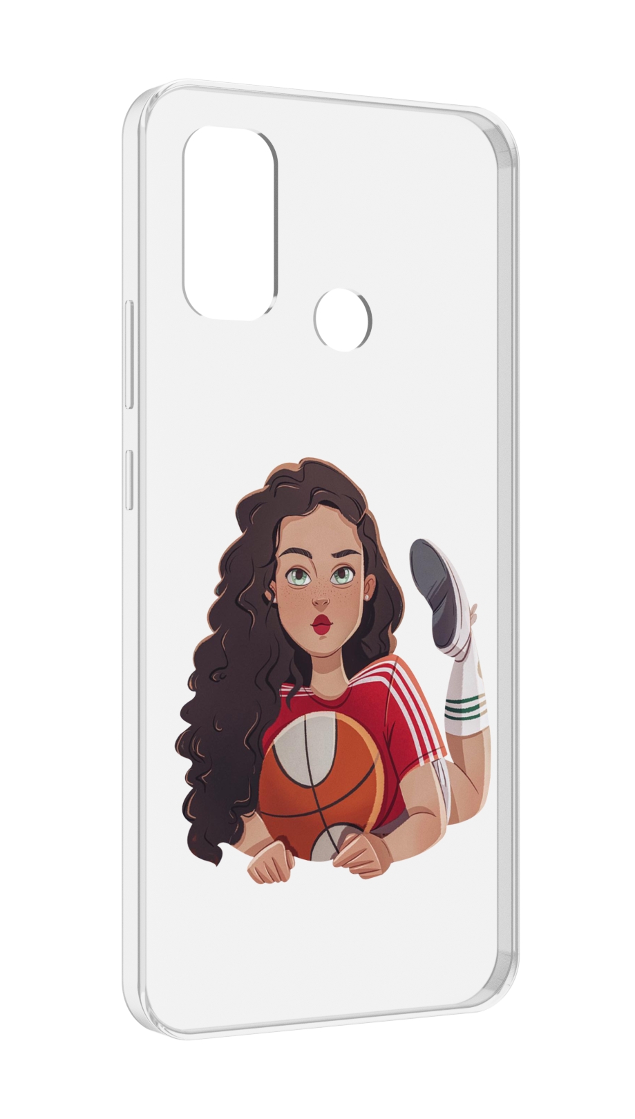 

Чехол MyPads Баскетболитска-в-гольфах женский для UleFone Note 10P/Note 10, Прозрачный, Tocco