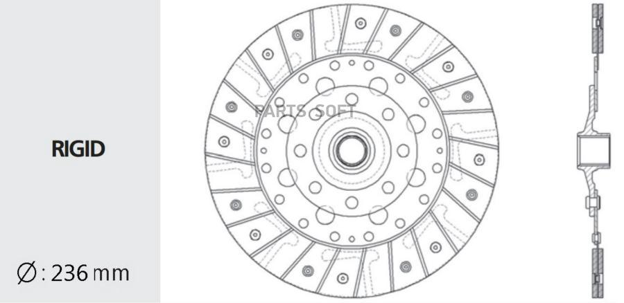 

VALEO PHC DW-64 Корзина сцепления 1шт