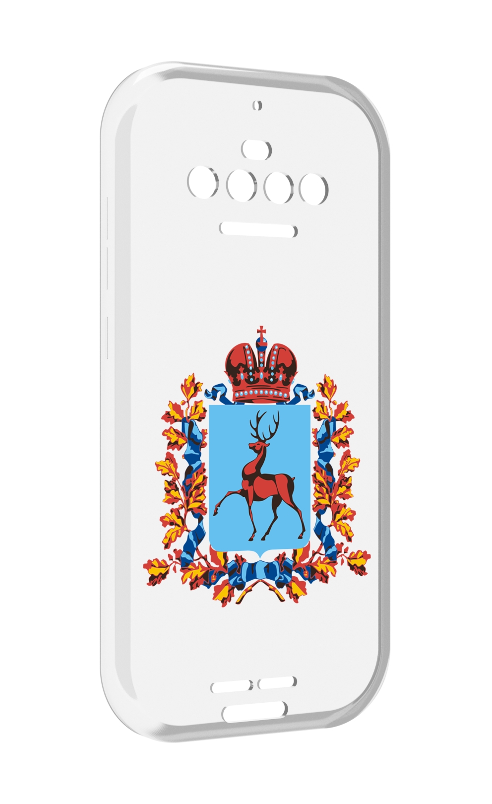 

Чехол MyPads герб-нижегородская-область для Oukitel F150 R2022, Прозрачный, Tocco