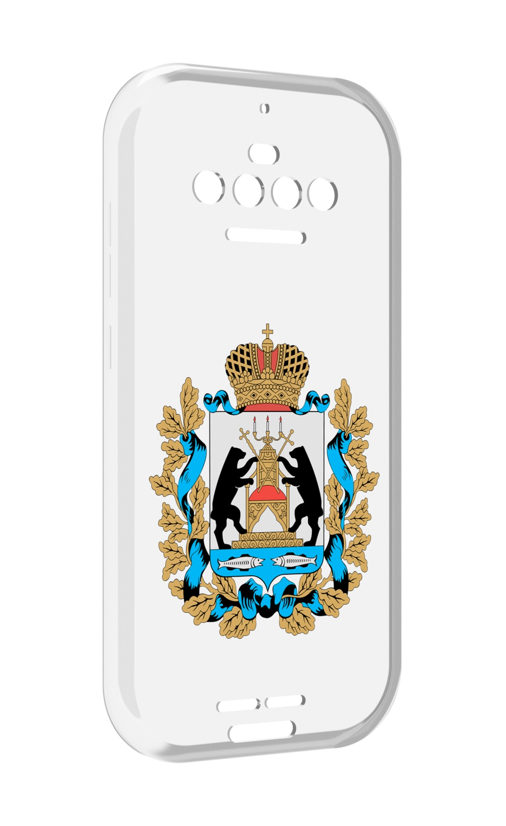 

Чехол MyPads герб-новгородская-область для Oukitel F150 R2022, Прозрачный, Tocco