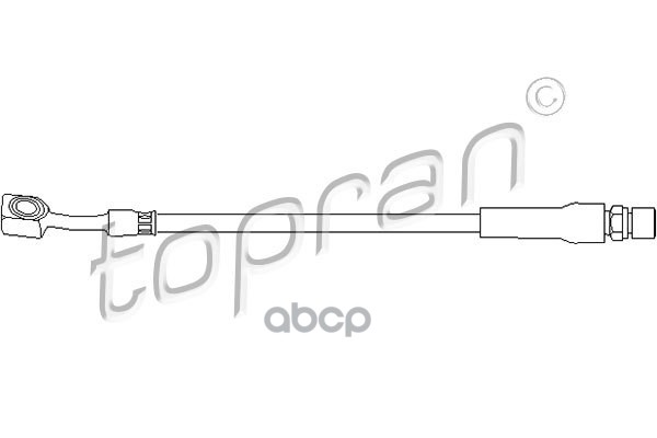 Шланг Тормозной (Замена Для Hp-200915585) topran арт. 200915001