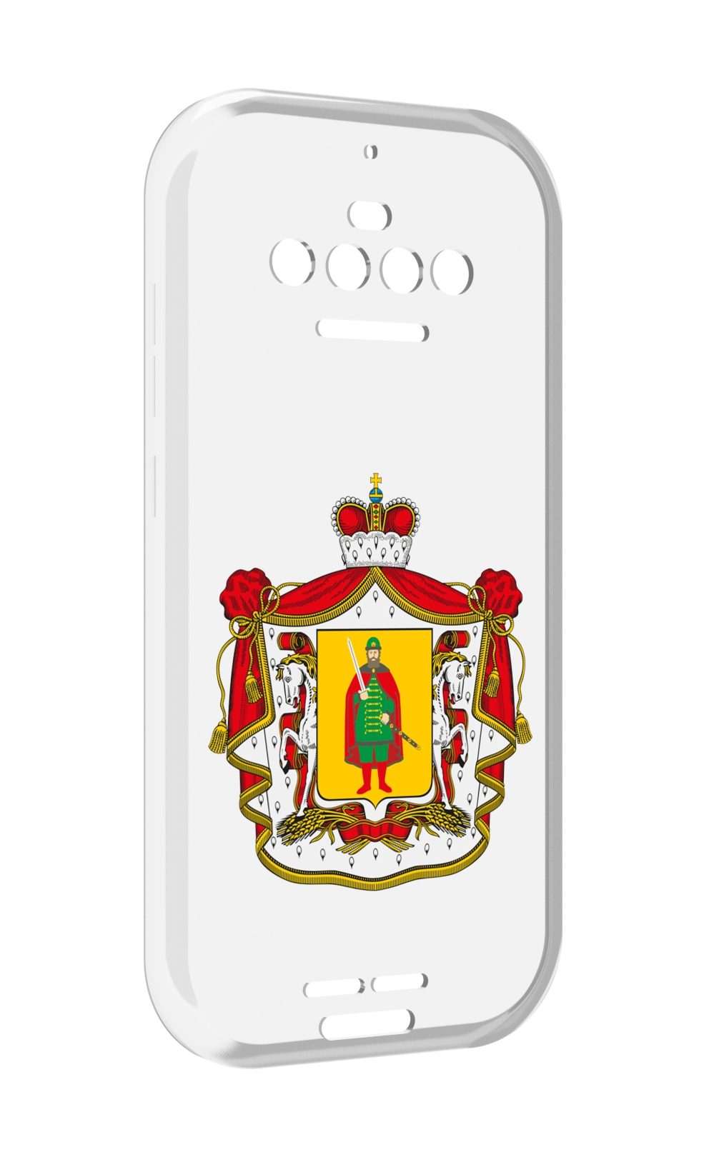 

Чехол MyPads герб-рязанская-область для Oukitel F150 R2022, Прозрачный, Tocco