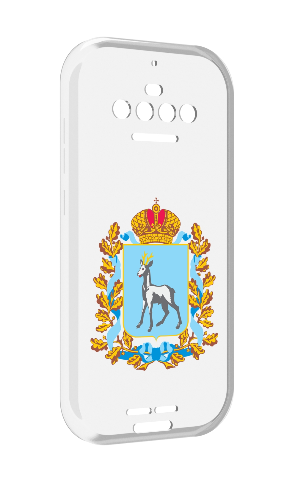 

Чехол MyPads герб-самарская-область для Oukitel F150 R2022, Прозрачный, Tocco