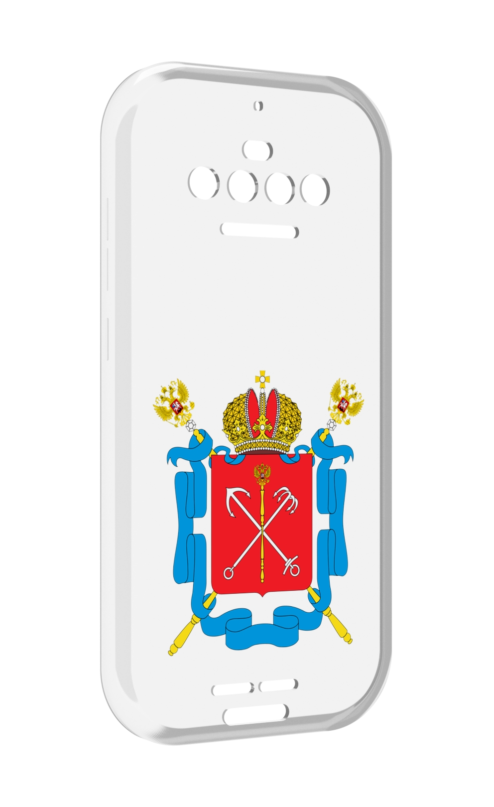 

Чехол MyPads герб-санкт-петербург для Oukitel F150 R2022, Прозрачный, Tocco