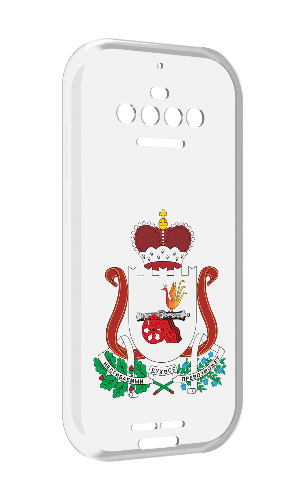 

Чехол MyPads герб-смоленскои-области для Oukitel F150 R2022, Прозрачный, Tocco