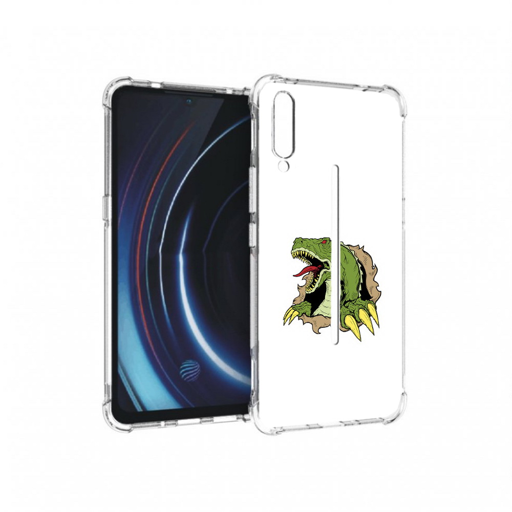 

Чехол MyPads Tocco для Vivo iQOO годзила (PT226955.389.290), Прозрачный, Tocco