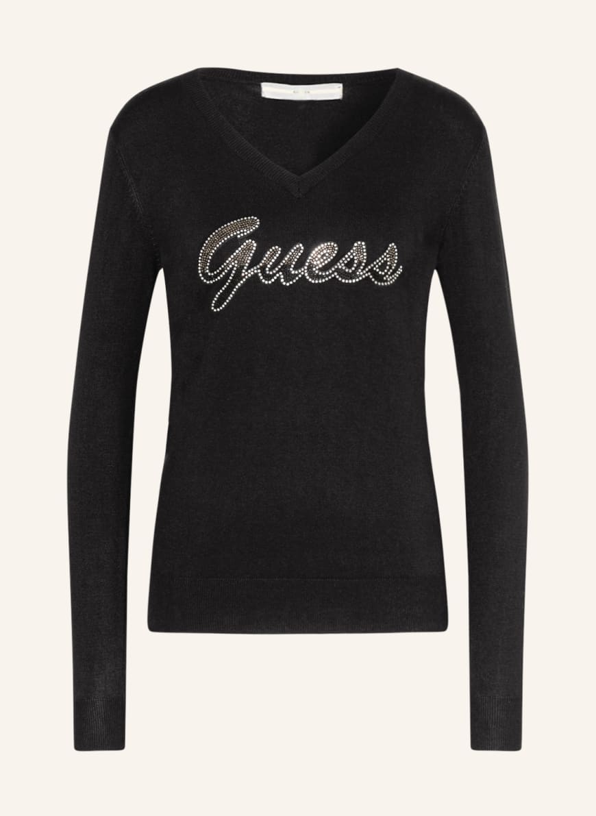 Лонгслив женский Guess 1001383260 черный XS