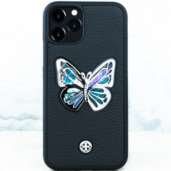 Чехол iPhone 14 Pro Max - Euphoria HM Premium Pearl Butterfly - Euphoria HM Premium