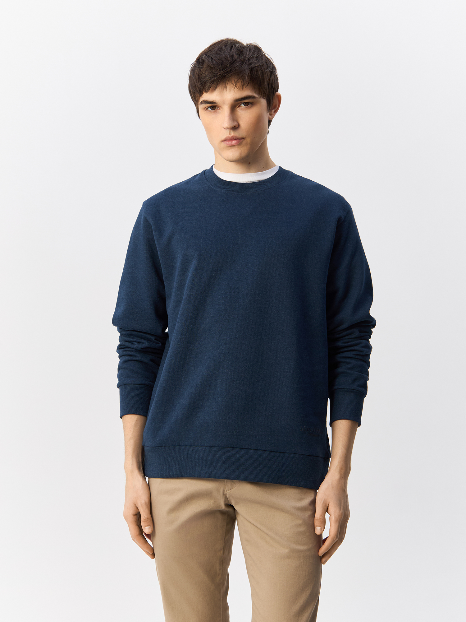 

Свитшот мужской Marc O’Polo 428402654182 синий XL, 428402654182