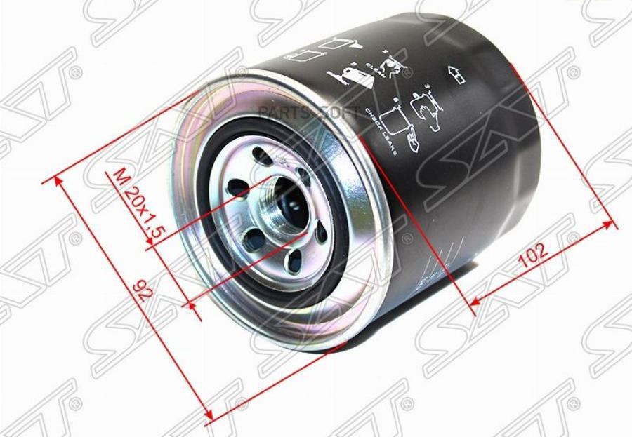 

SAT STME016872 Фильтр топливный MITSUBISHI FUSO CANTER FE5 /FE6 94-03