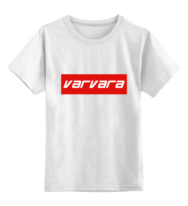 

Футболка детская Printio Varvara цв. белый р. 140, Varvara