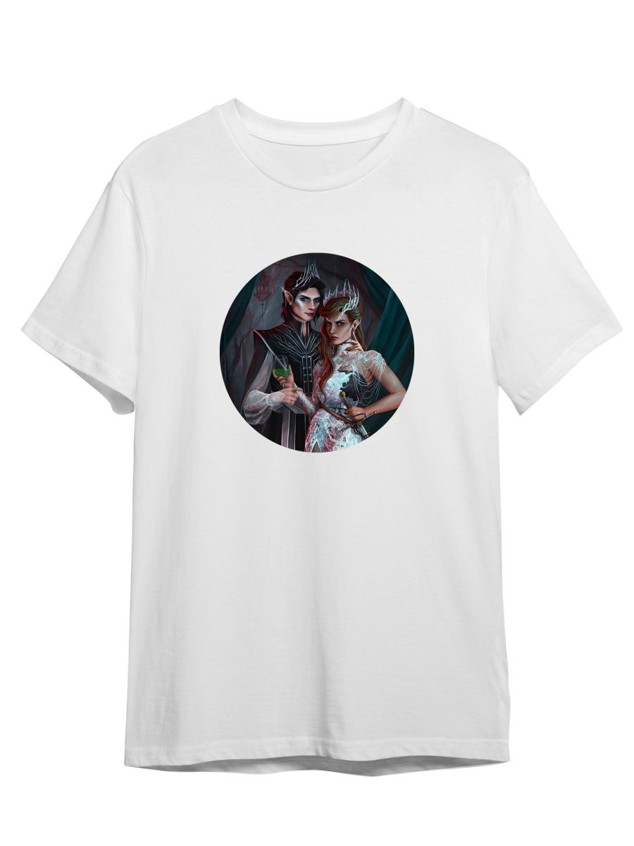 

Футболка унисекс Каждому Своё Жестокий принц/Книга/Холли Блэк LTJP14 белая 5XL, "Жестокий принц/Книга/Холли Блэк" LTJP14