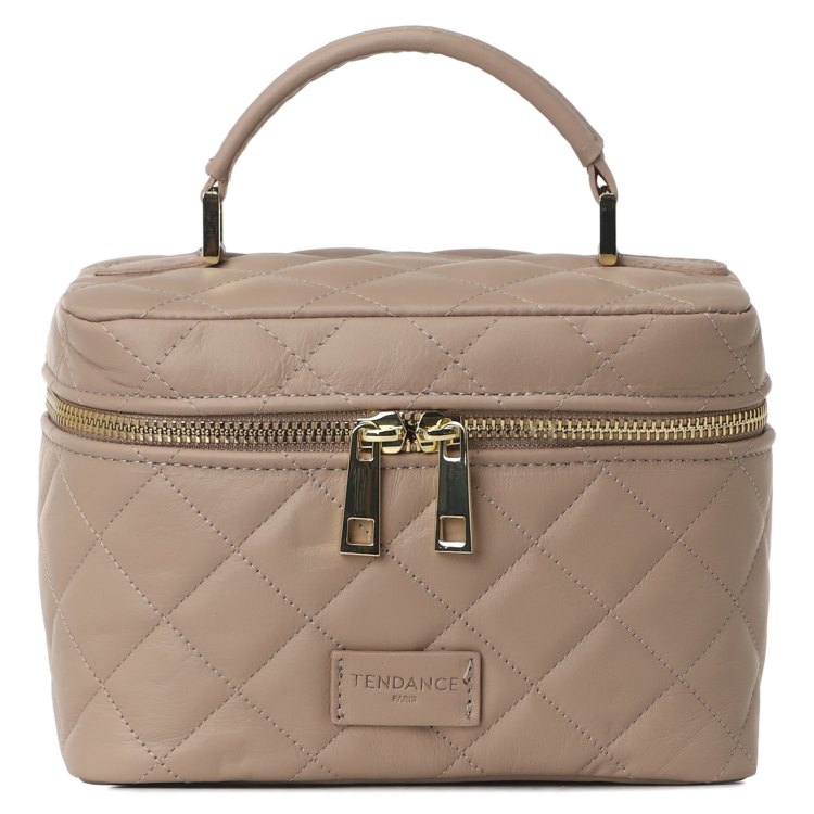 

Косметичка женская Tendance BC780 бежево-розовая, 13x19x11 см, Бежевый, BC780