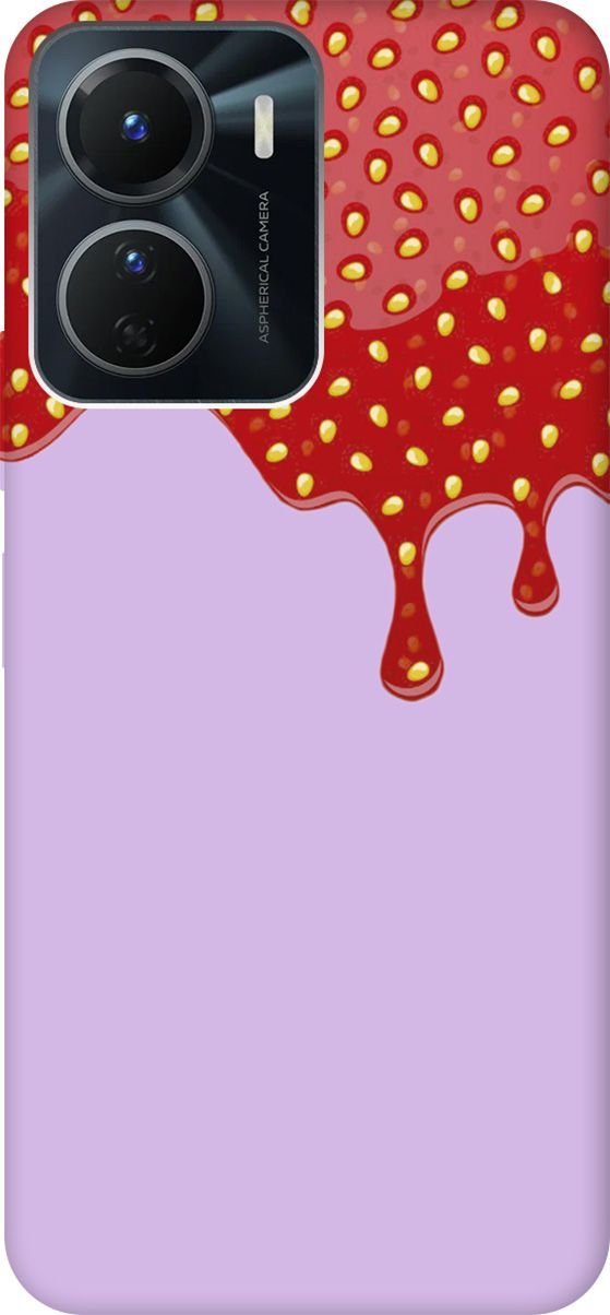 

Силиконовый чехол на Vivo Y16 Silky Touch Premium с принтом "Jam" сиреневый, Фиолетовый;розовый, 157779