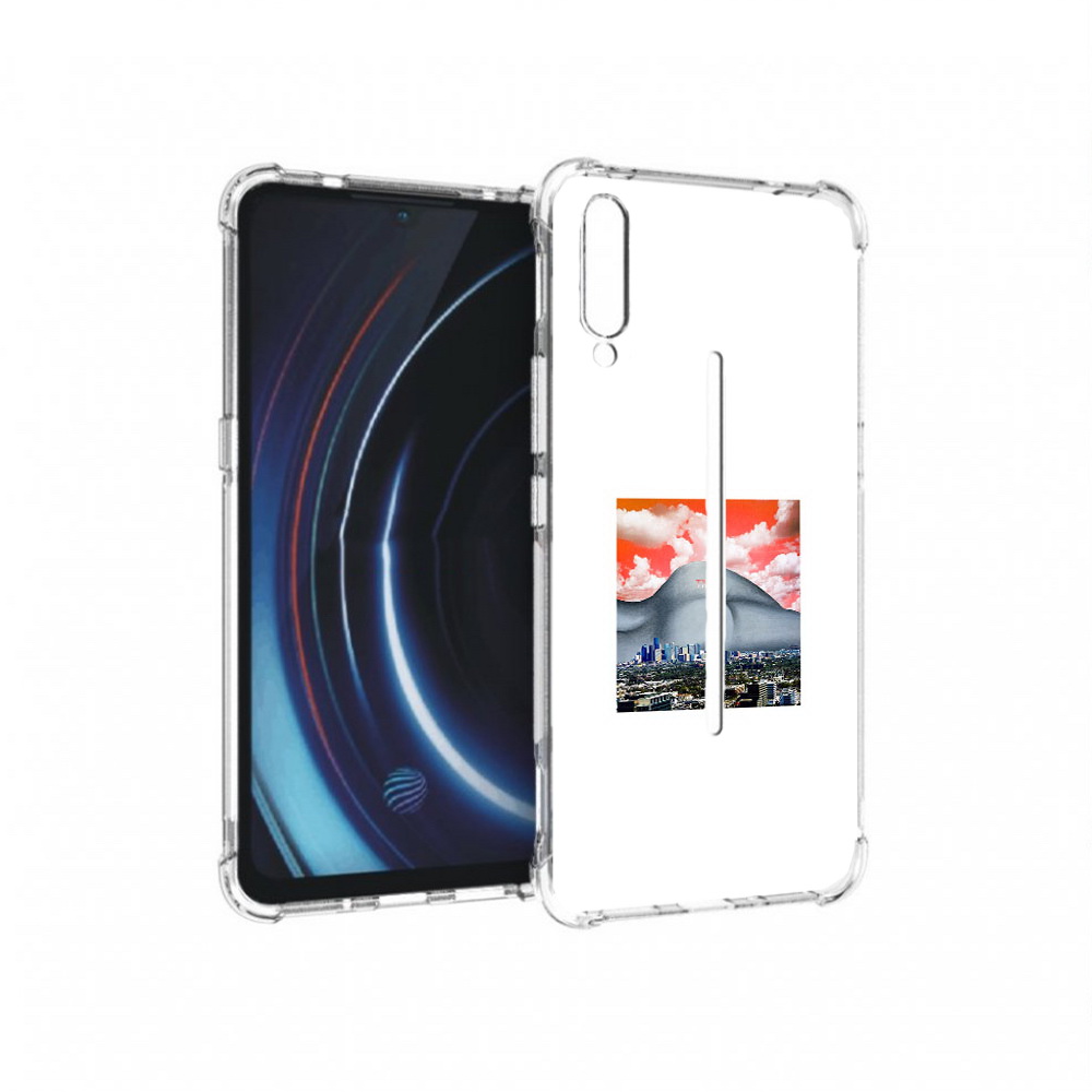 

Чехол MyPads Tocco для Vivo iQOO город с девушкой на фоне (PT226955.389.297), Прозрачный, Tocco