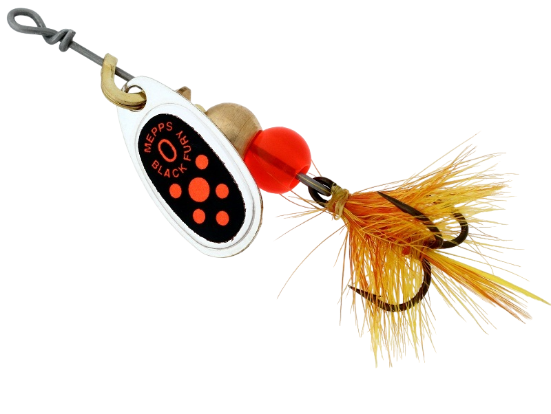 

Блесна Comet Black Fury Mouche №0 S, Серебристый, Comet Black Fury Mouche