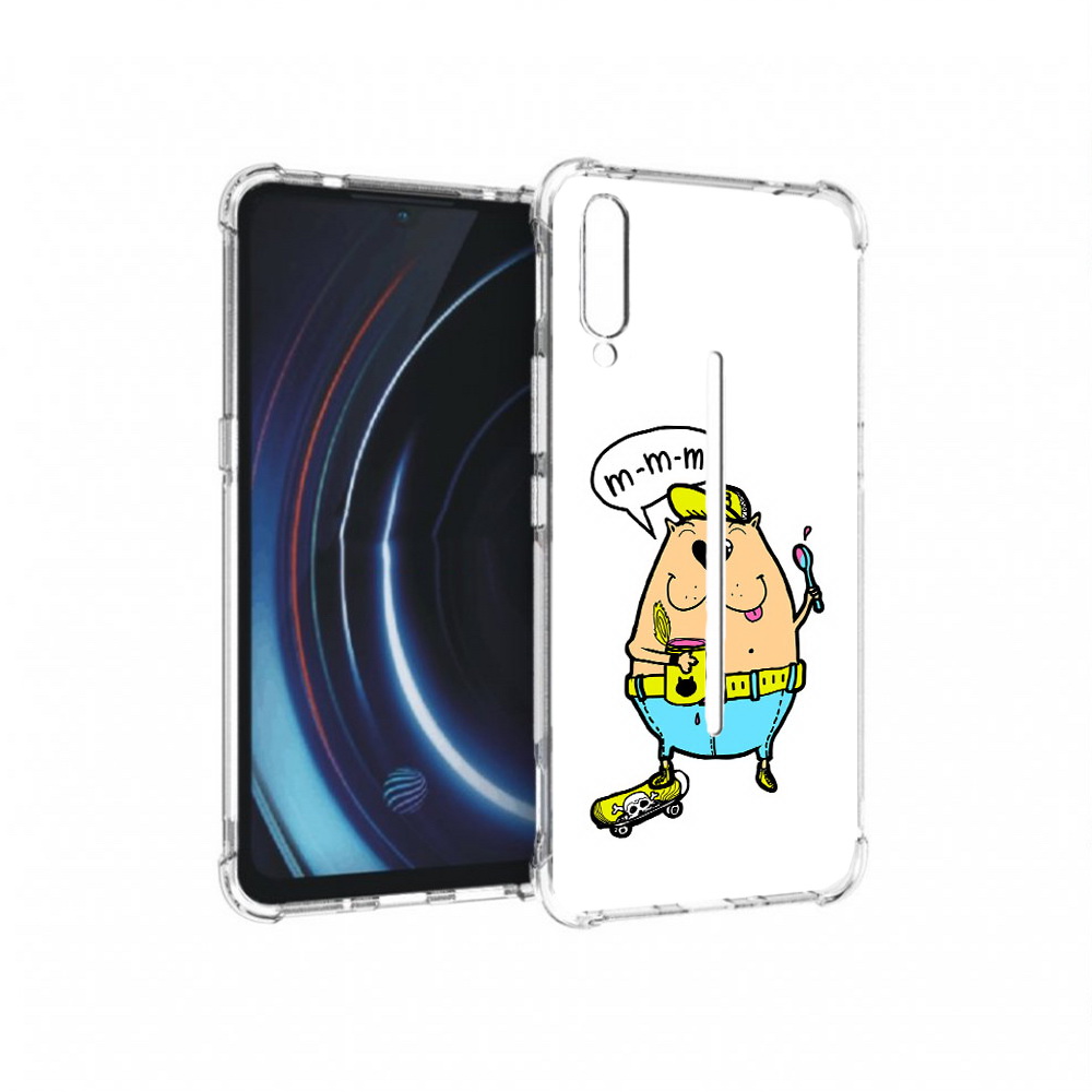 

Чехол MyPads Tocco для Vivo iQOO Бобр (PT226955.389.30), Прозрачный, Tocco