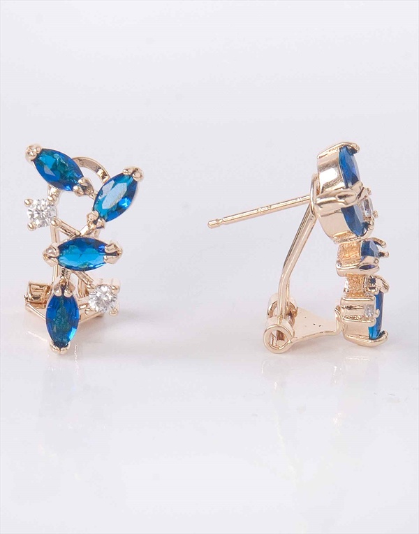 

Серьги из бижутерного сплава Lotus Jewelry 3040E-09sz, шпинель/циркон, 3040E-09sz