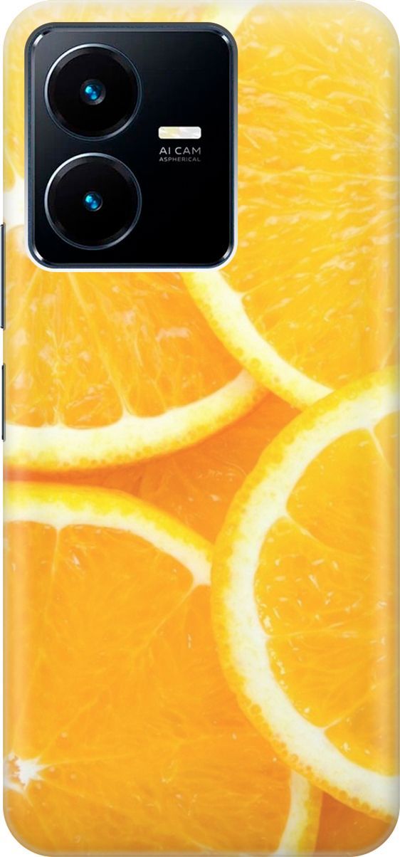 Силиконовый чехол на Vivo Y22 с принтом 