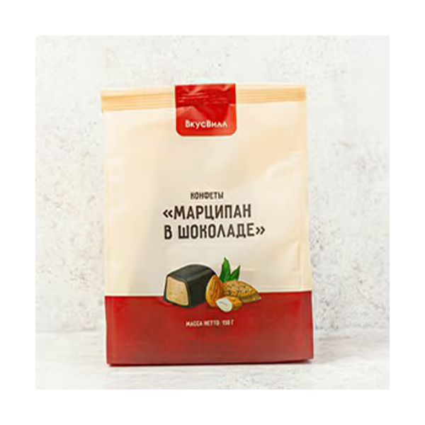 

Конфеты ВкусВилл Марципан в шоколаде 150 г