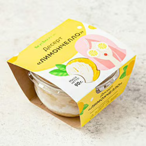 

Пирожное ВкусВиллАйс Лимончелло 90 г