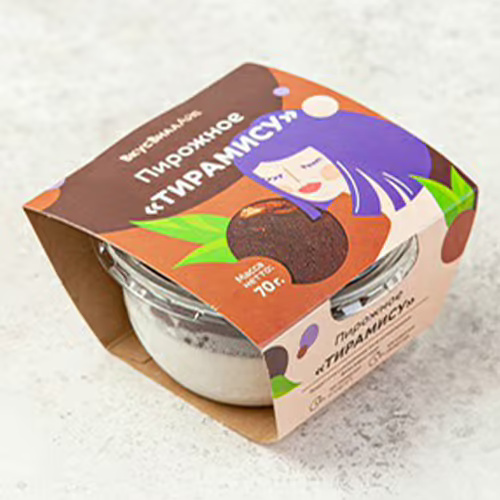 

Пирожное ВкусВиллАйс Тирамису 70 г