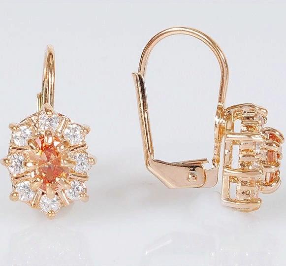 

Серьги из ювелирного сплава Lotus Jewelry 39E-41Chcz, фианит, 39E-41Chcz
