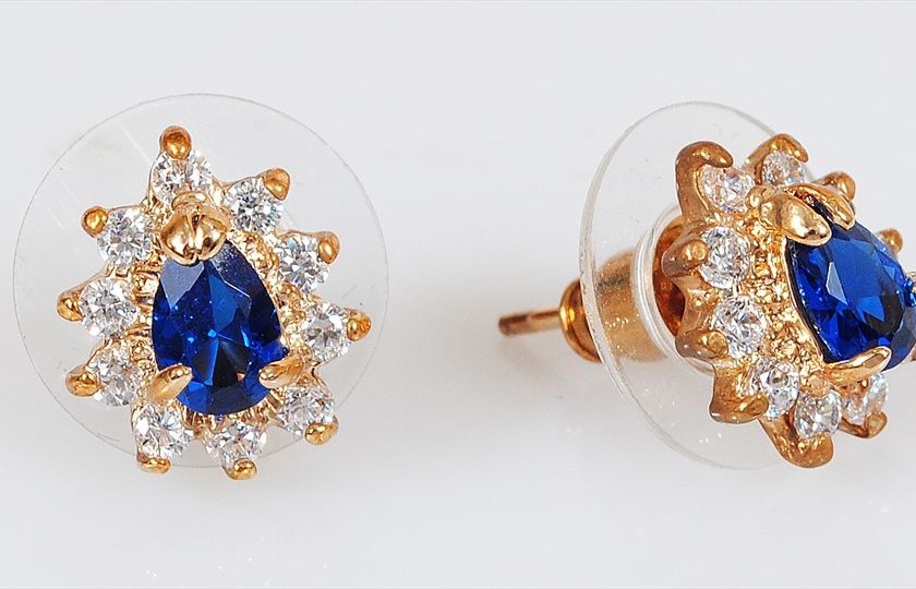 

Серьги из ювелирного сплава Lotus Jewelry 39E-62sz, циркон/шпинель, 39E-62sz