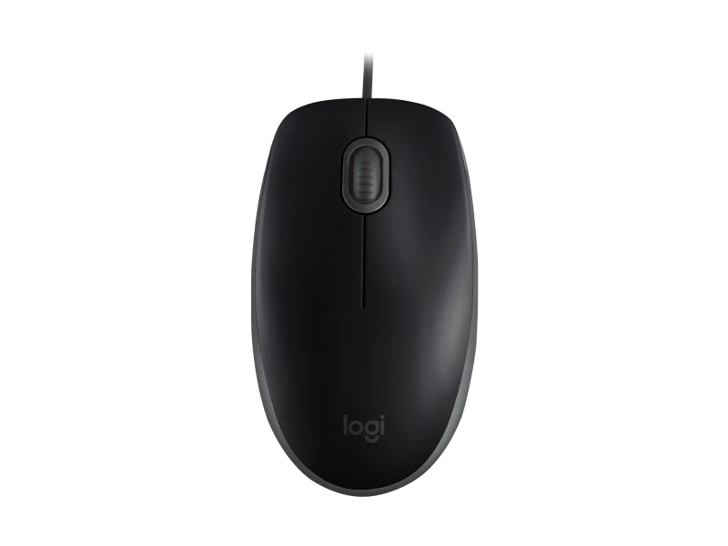 Проводная мышь Logitech M110 Silent черный (910-005493)