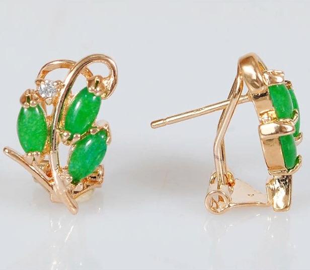 

Серьги из ювелирного сплава Lotus Jewelry 42E-27ch, хризопраз/циркон, 42E-27ch
