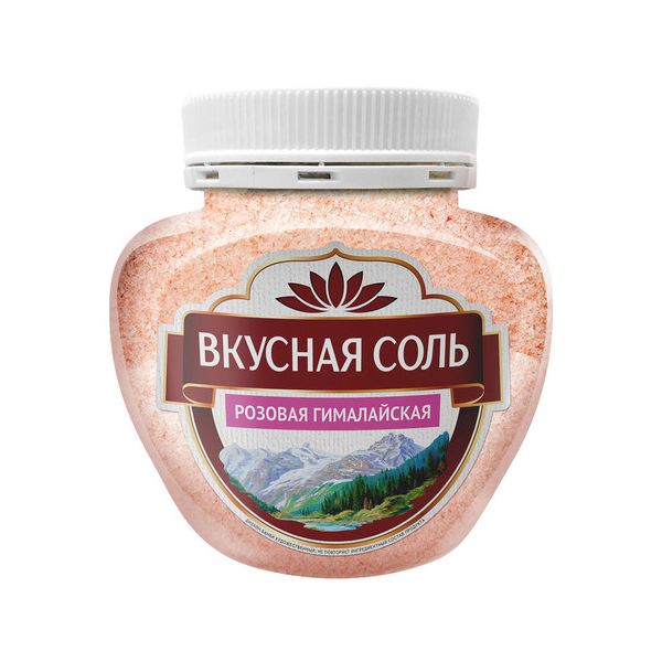 

Соль пищевая гималайская розовая Вкусная соль 400 г