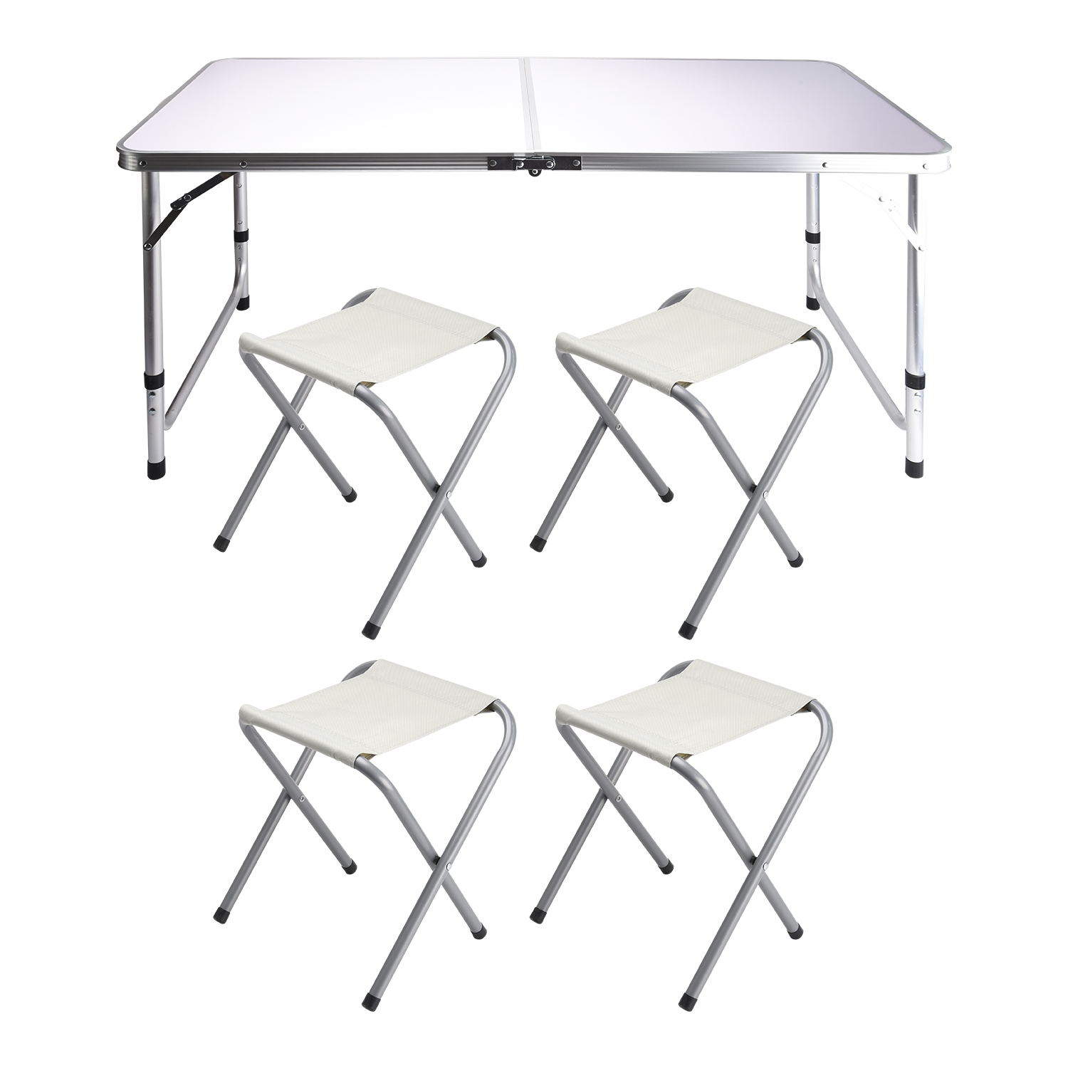 фото Туристический стол со стульями proficamp basic стол 120х60х70 см, 4 стула 32х27х35 см