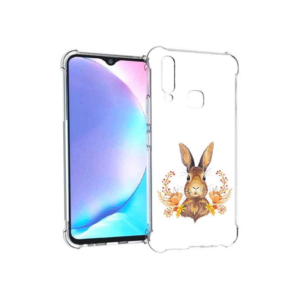 

Чехол MyPads Tocco для Vivo Y17 зайка в цветах (PT136369.382.349), Tocco