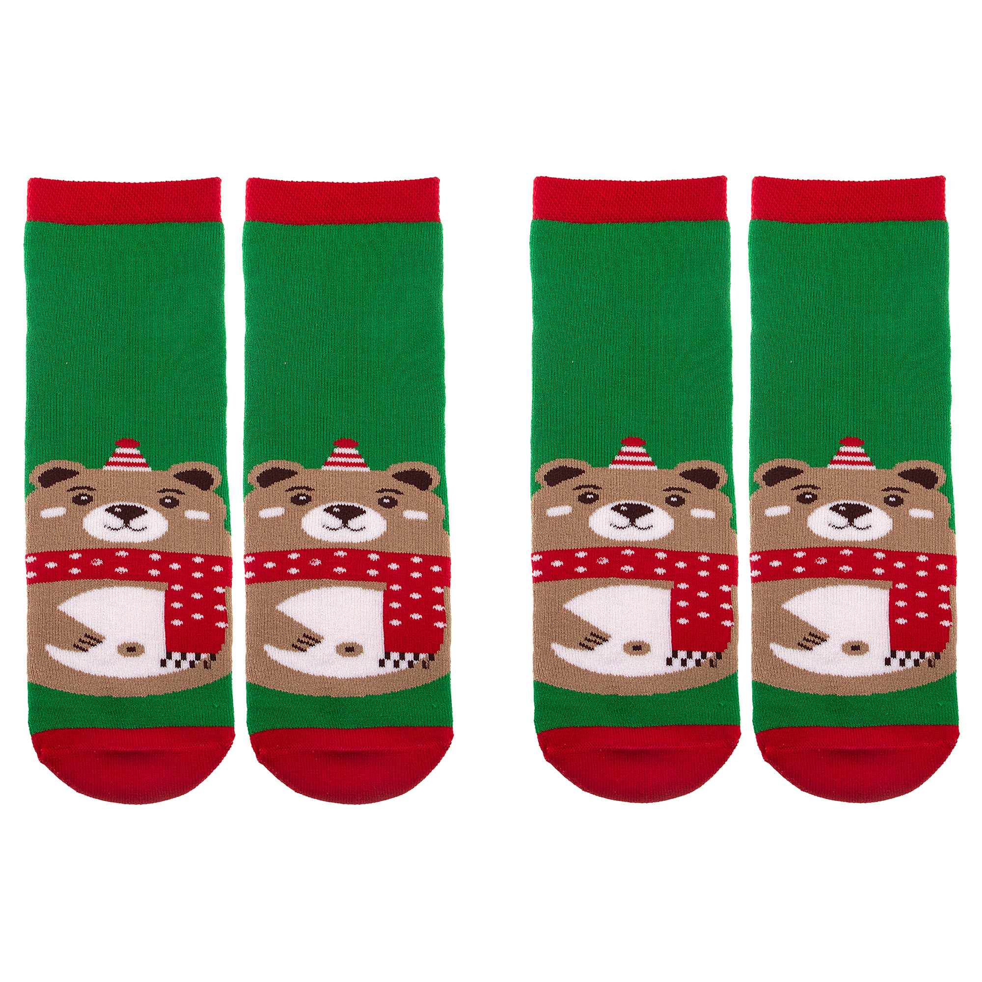 

Носки детские Rusocks 2-Д3-33495, зеленые, 22-24, Зеленый, 2-Д3-33495