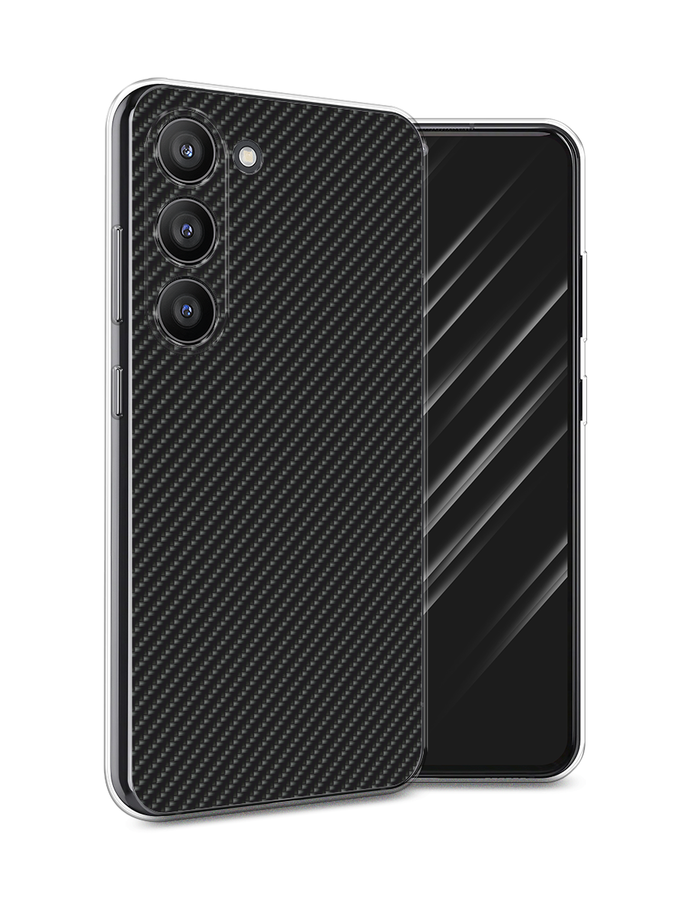 

Чехол Awog на Samsung Galaxy S23 5G "Черный карбон", 2107350-1