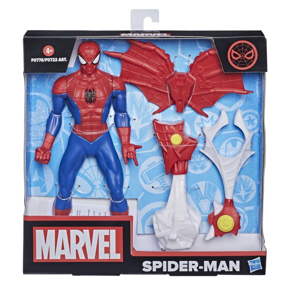 

Фигурка Hasbro Marvel Человек паук с аксессуарами 24 см F0776/F0722, Marvel Фигурка Человек паук с аксессуарами 24 см F0776/F0722