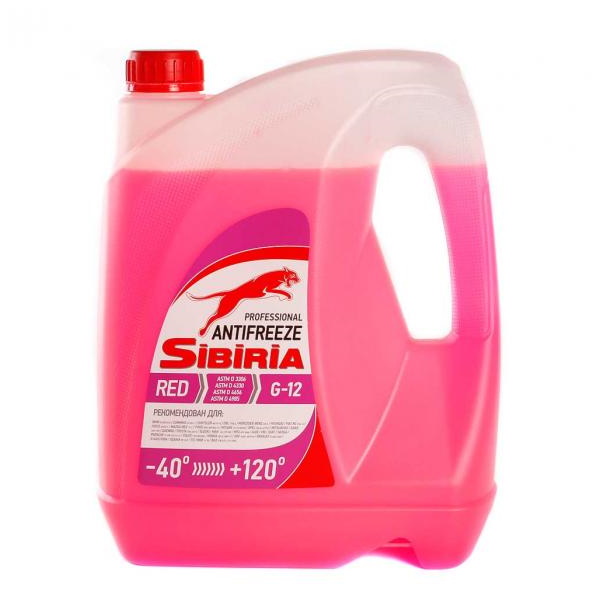 фото Антифриз sibiria antifreeze g-12 5кг 805600