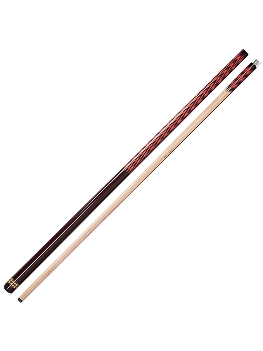 

Бильярдный кий для пирамиды Sport&Play 32273 двухсоставной в тубусе, Коричневый;бежевый