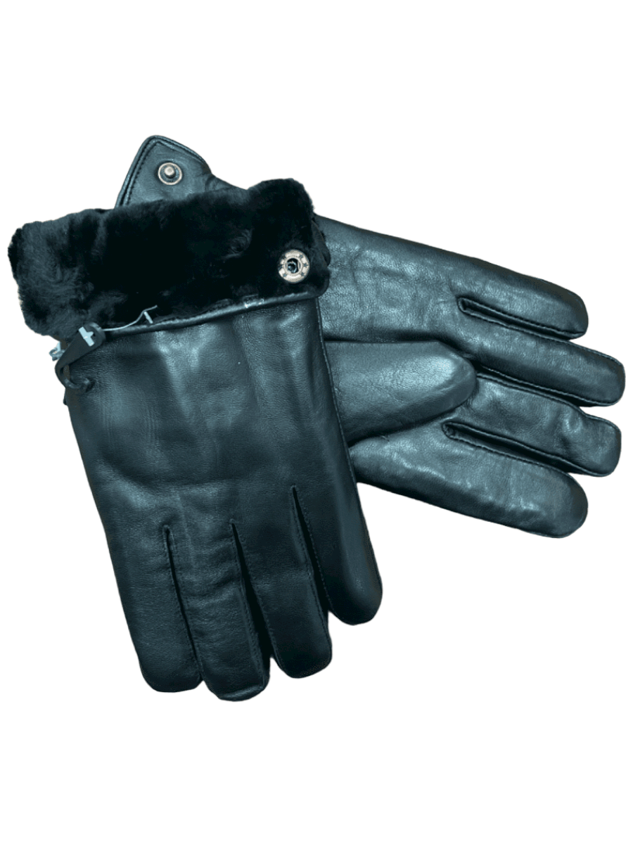 фото Перчатки мужские vogue gloves 210 черные, р. 11,5