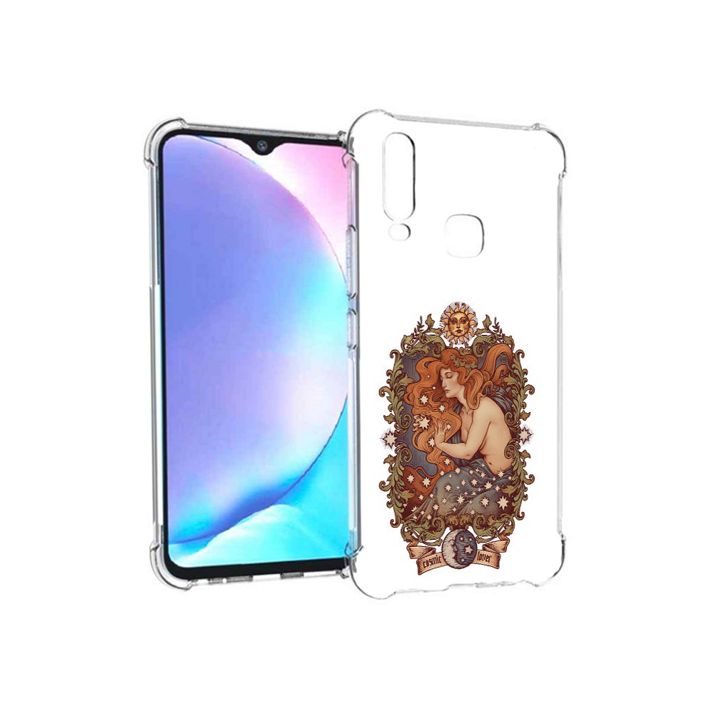 

Чехол MyPads Tocco для Vivo Y17 звездная девушка абстракция (PT136369.382.351), Tocco